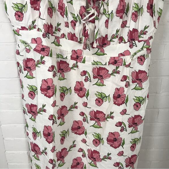 NWT Forever 21 Floral Print Dress Size 3X - Picture 6 of 16